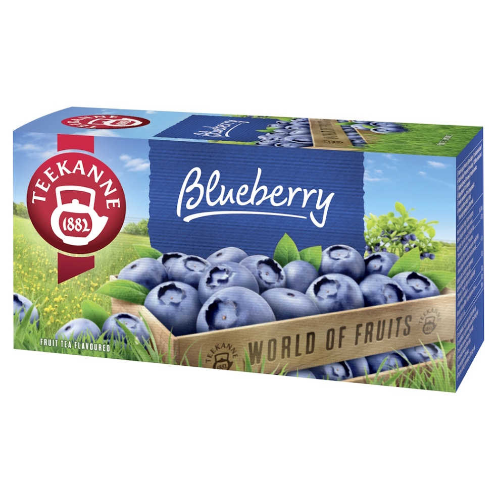 TEEKANNE Blueberry ovocný čaj 20 sáčkov