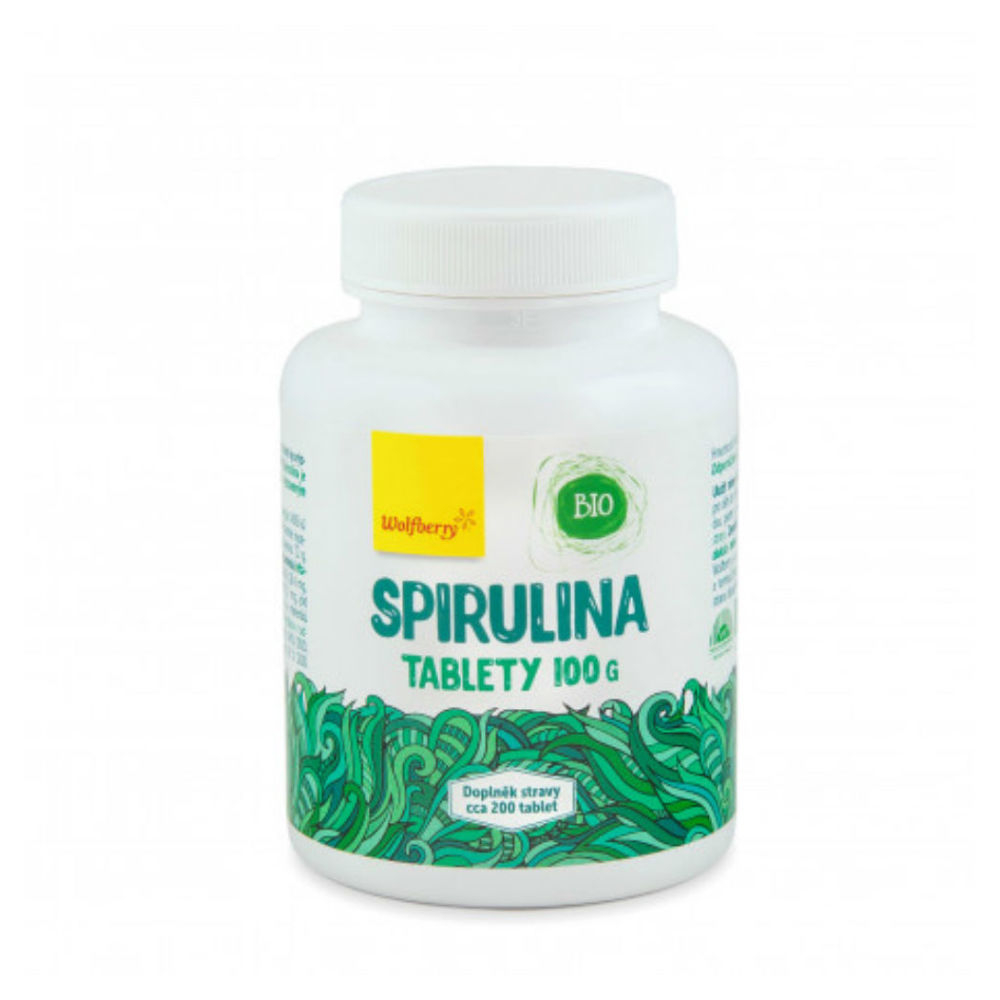 E-shop WOLFBERRY Spirulina BIO 200 tabliet