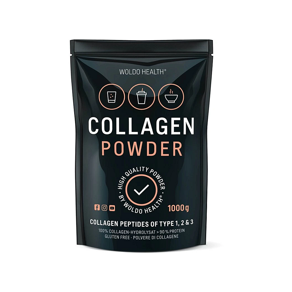 WOLDOHEALTH Hovädzí kolagén 1000 g