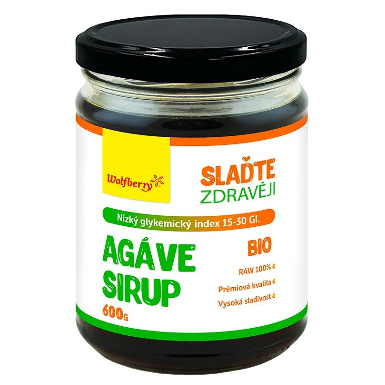 WOLFBERRY Agáve sirup premium BIO 600 g