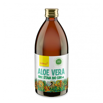 WOLFBERRY Aloe vera šťava 100% 500 ml BIO