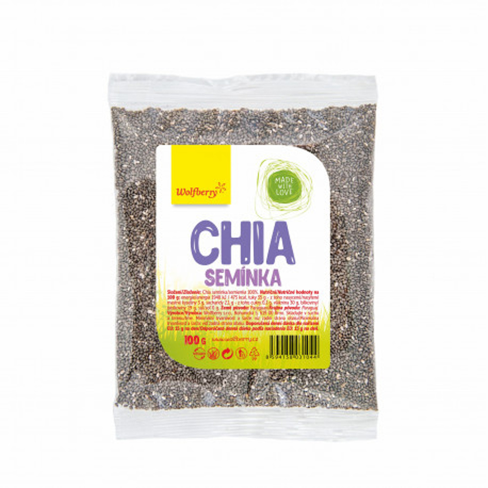 E-shop WOLFBERRY Chia semienka 100 g