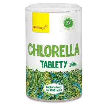 WOLFBERRY Chlorella 1000 tabliet BIO (Na podporu trávenia a vylučovania) - BIO