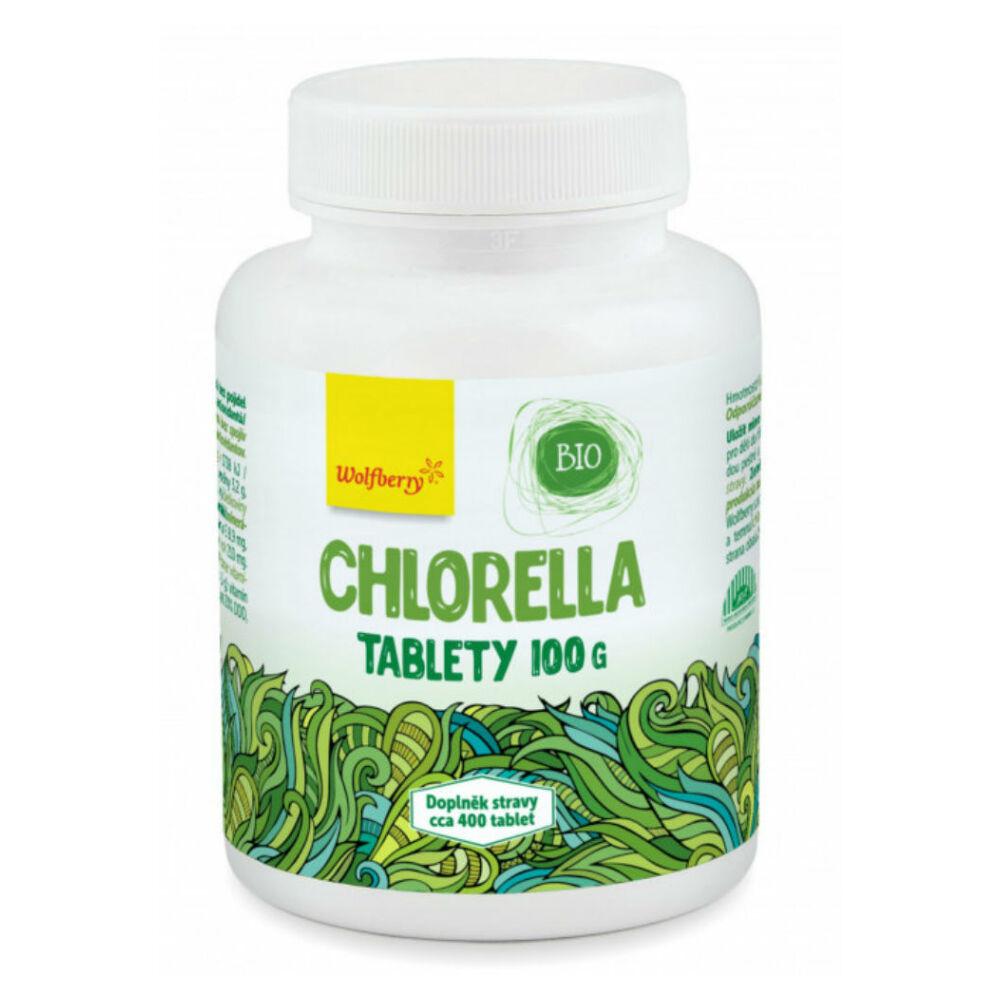 Wolfberry Chlorella BIO tablety s antioxidačným účinkom 400 tbl kúpite na Mojalekaren.sk