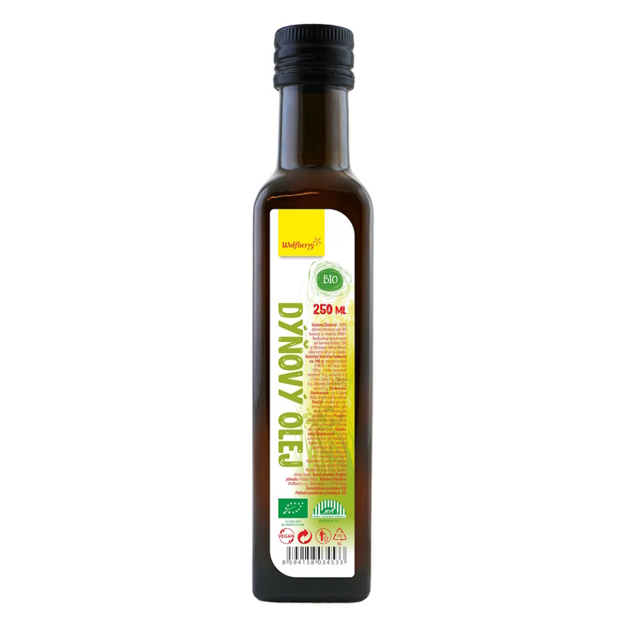 E-shop WOLFBERRY BIO Tekvicový olej 250 ml