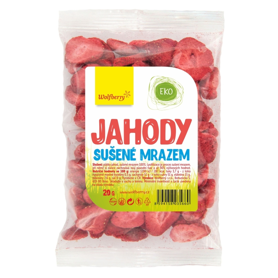 E-shop WOLFBERRY Jahody lyofilizované 20 g