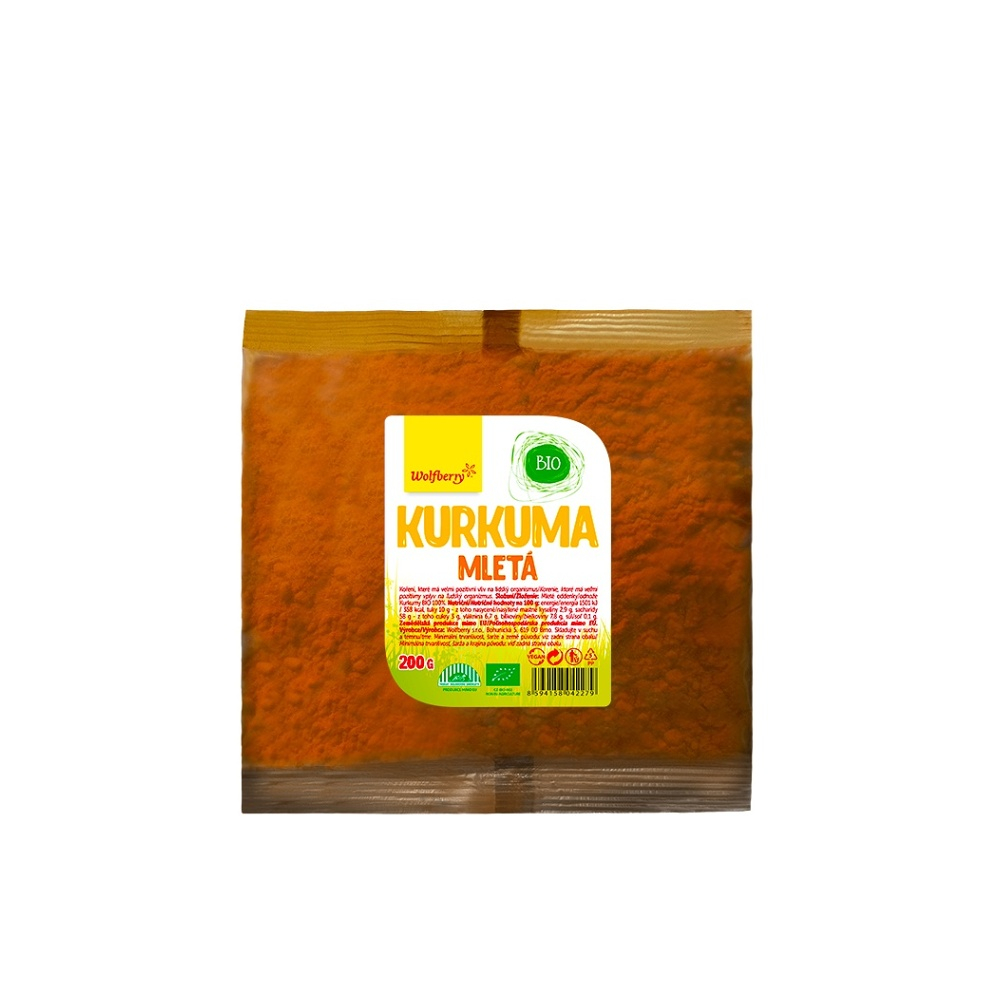 WOLFBERRY Kurkuma mletá 200 g BIO