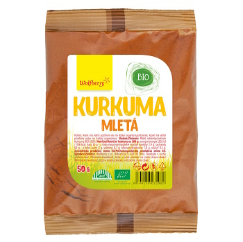 WOLFBERRY Kurkuma mletá 50 g BIO (Korenie a koreniace zmesi) - BIO, Prírodné