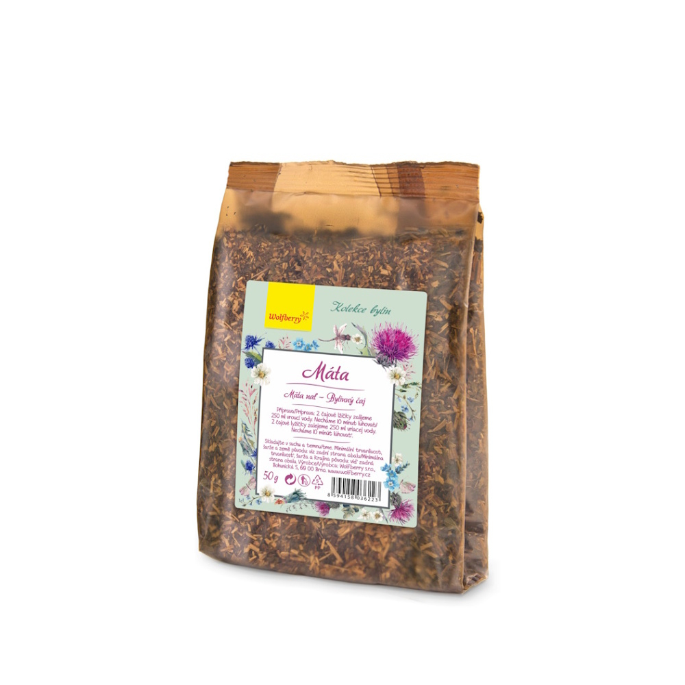 Wolfberry Mäta bylinný čaj bylinný čaj sypaný 50 g