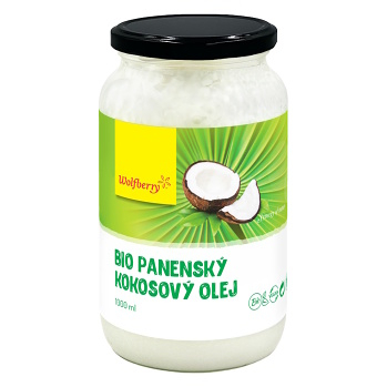 WOLFBERRY Panenský kokosový olej BIO 1000 ml (Kokosový olej) - BIO, Jednodruhové