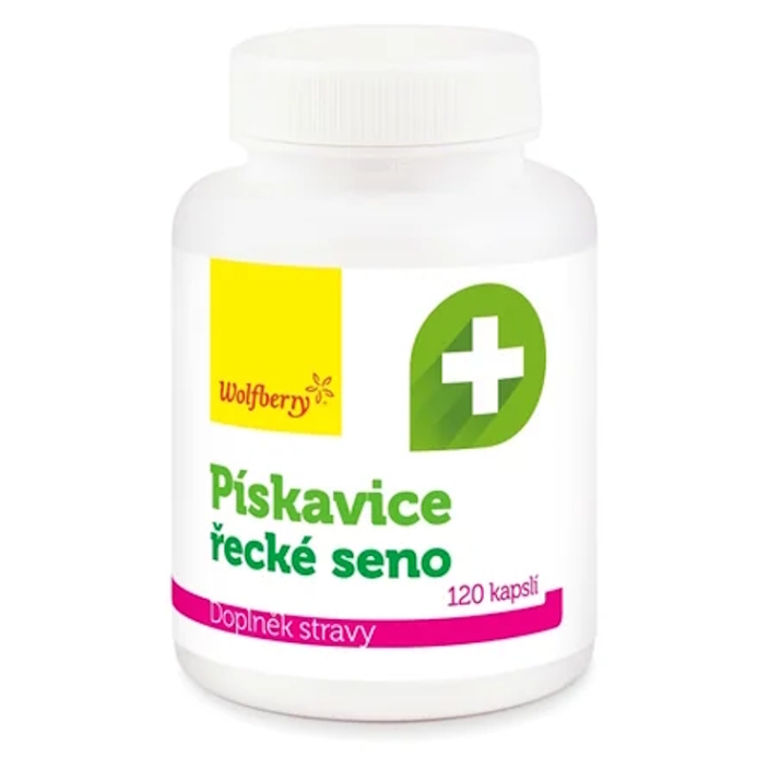 Wolfberry Pískavica (Grécke seno) kapsuly na udržanie normálnej hladiny cukru v krvi 120 cps kúpite na Mojalekaren.sk
