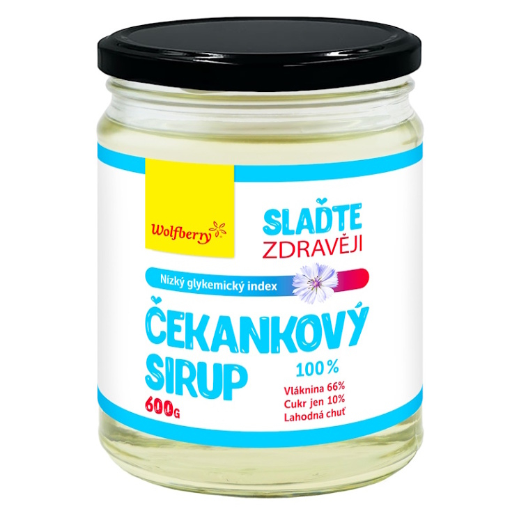 Wolfberry Sirup z čakanky prírodné sladidlo 600 g