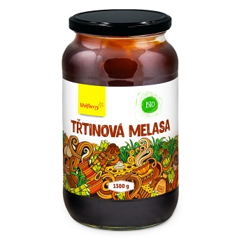 WOLFBERRY Trstinová melasa BIO 1300 g (Tekuté sladidlá) - BIO