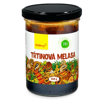 WOLFBERRY Trstinová melasa BIO 250 g (Tekuté sladidlá) - BIO, Sladké