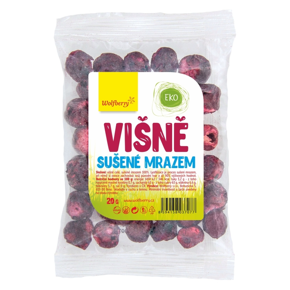 WOLFBERRY Višne lyofilizované 20 g