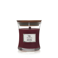 WOODWICK Vonná sviečka váza Black Cherry 85 g