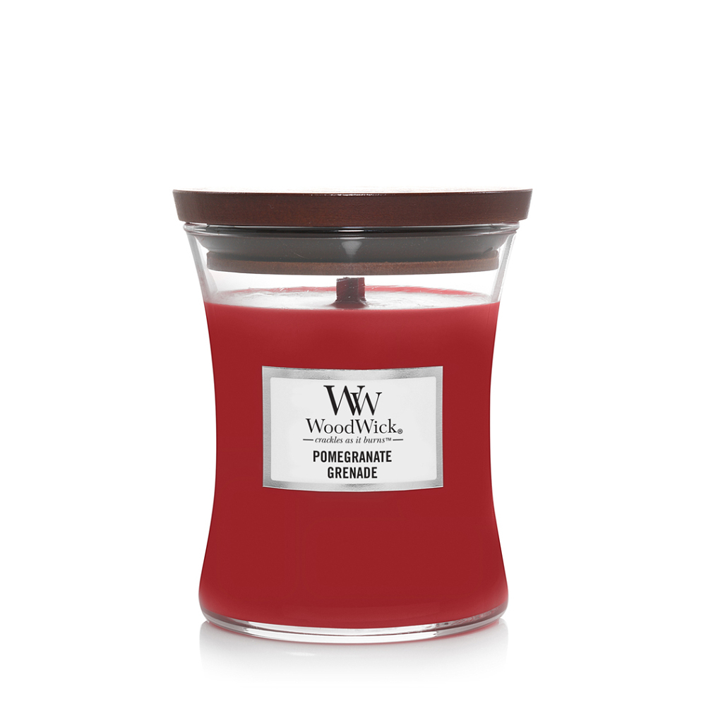 WOODWICK Vonná sviečka váza stredná Pomegranate 275 g