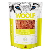 WOOLF Chicken chunkies pochúťka pre psov 100 g