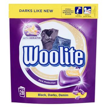 Woolite Black, Darks, Denim Gélové kapsuly 28 kusov