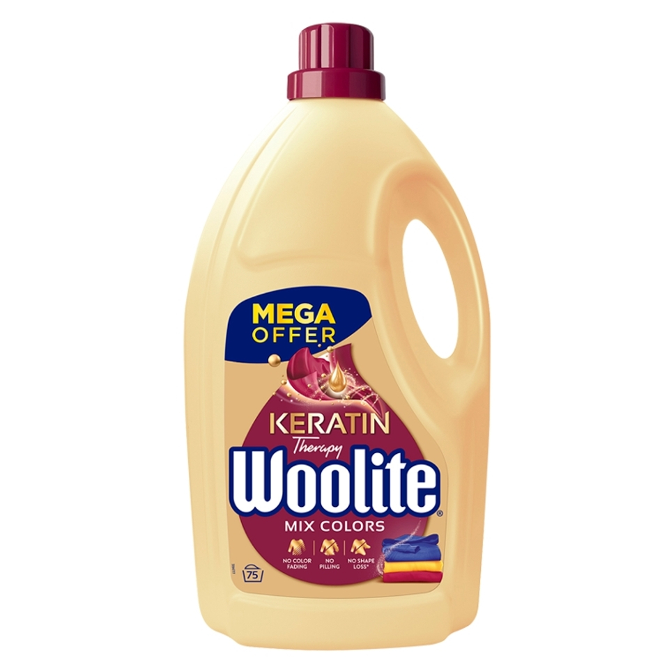 E-shop WOOLITE Keratín Therapy Color Tekutý prací prípravok 75 praní 4,5 l