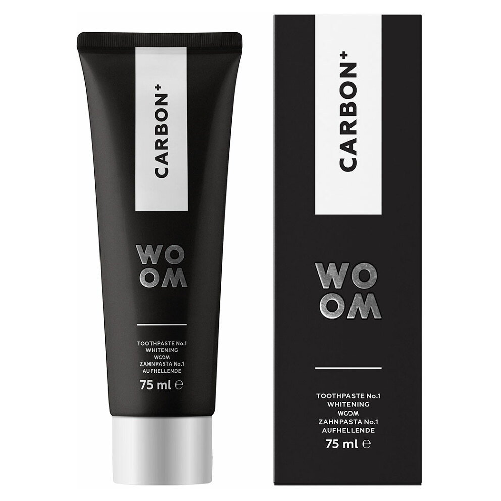 E-shop ﻿WOOM Carbon+ Zubná pasta 75 ml