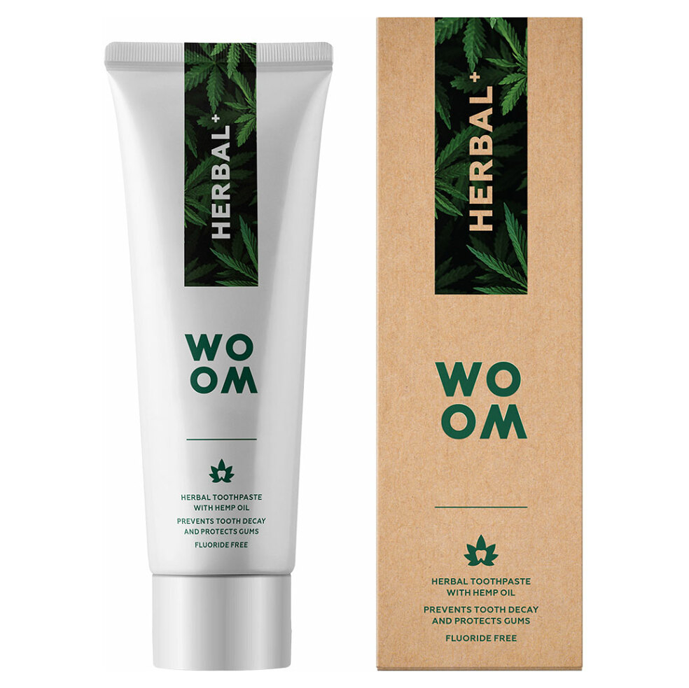 E-shop WOOM Herbal+ Zubná pasta 75 ml
