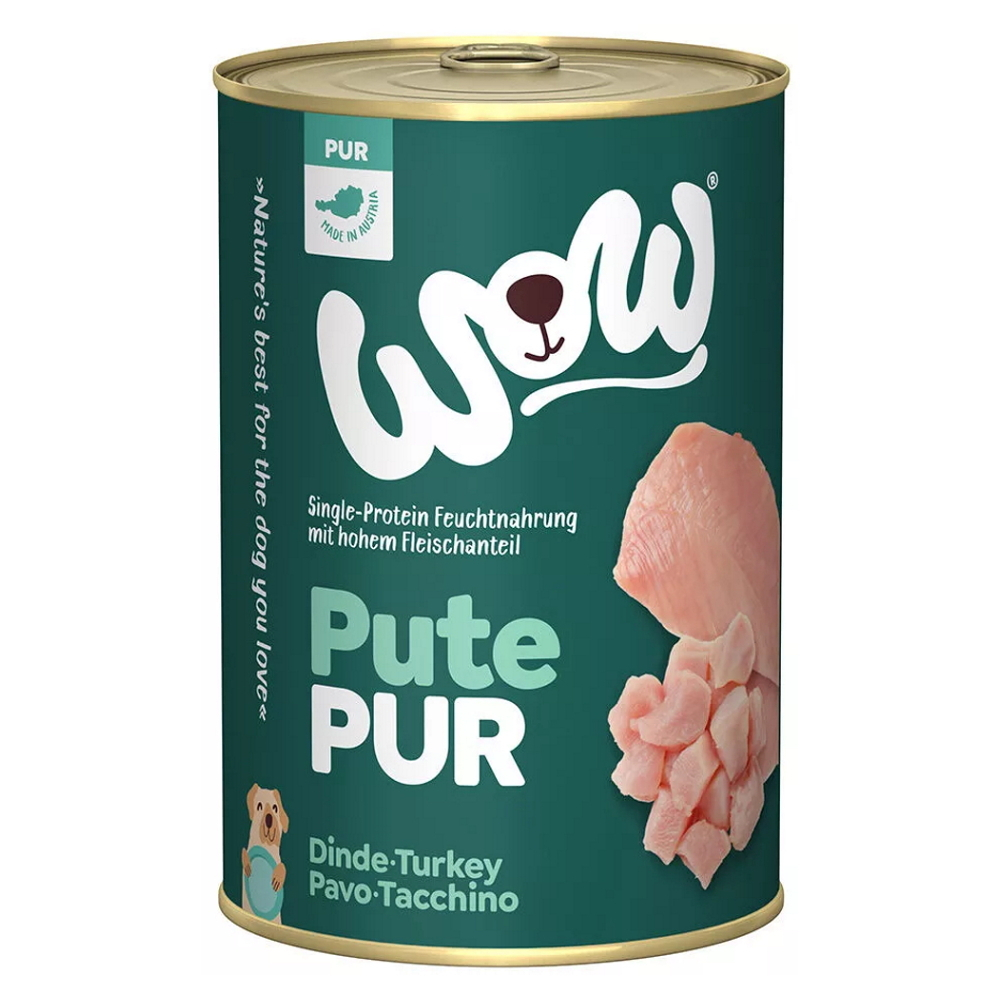 E-shop WOW Moriak monoproteín PUR konzerva pre psov 400 g