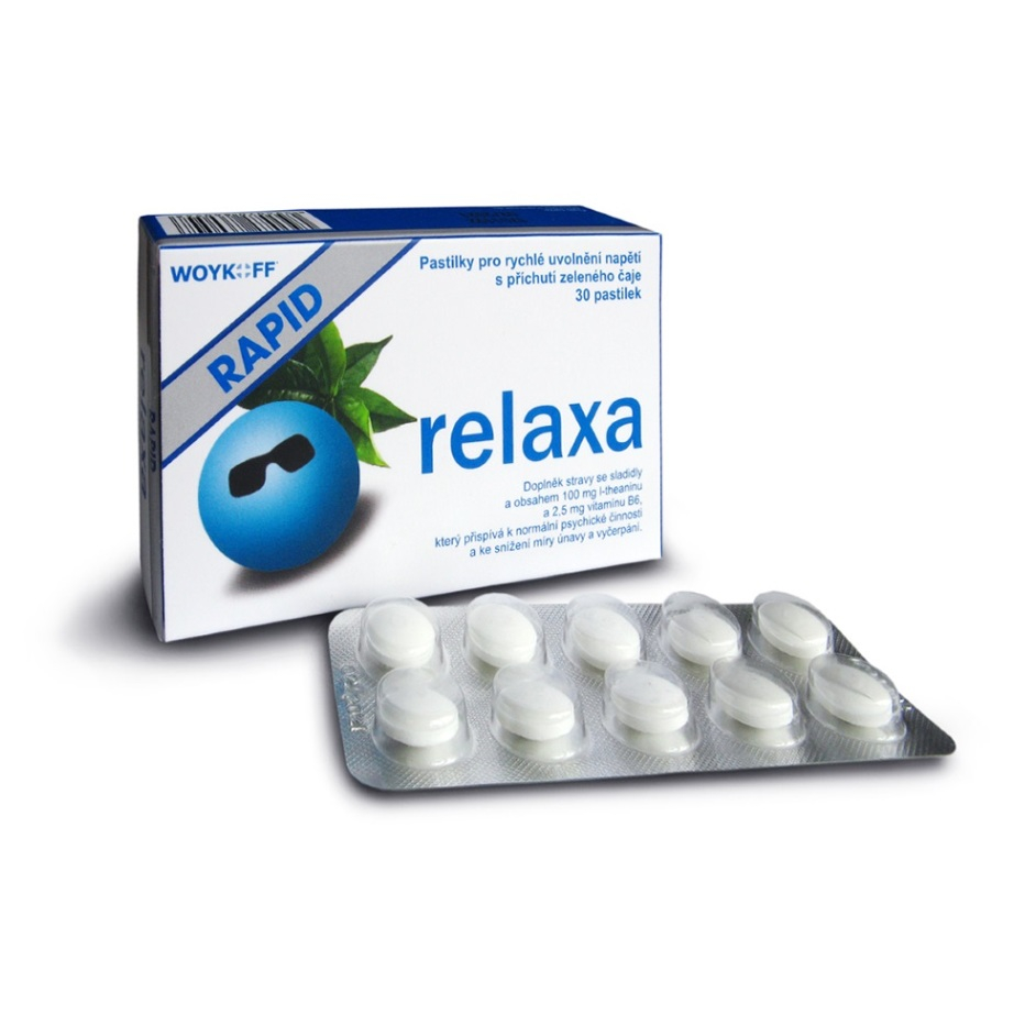 WOYKOFF Relaxa RAPID 30 pastiliek kúpite na Mojalekaren.sk