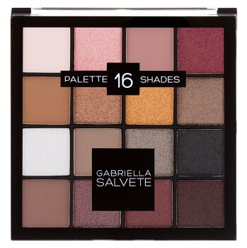 GABRIELLA SALVETE Palette 16 Shades očný tieň 20,8 g 02 Pink
