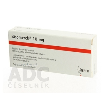 BISOMERCK 10 tbl flm 10 mg 1x30 ks (Lieky na predpis)