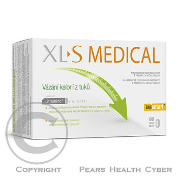 XL to S Medical Viazenie kalórií z tukov tbl.60