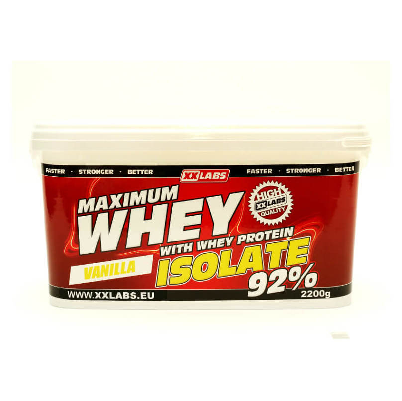XXLABS Maximum Whey Protein Isolate vanilkový 2200 g