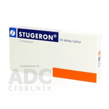STUGERON tbl 25 mg 1x50 ks (Lieky na predpis)
