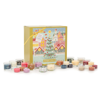 YANKEE CANDLE Adventný kalendár kniha Darčeková sada (Kozmetické balíčky)