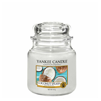 YANKEE CANDLE Classic stredná Sviečka Coconut Splash 411 g
