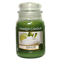YANKEE CANDLE Classic Vonná sviečka veľká Vanilla Lime 623 g