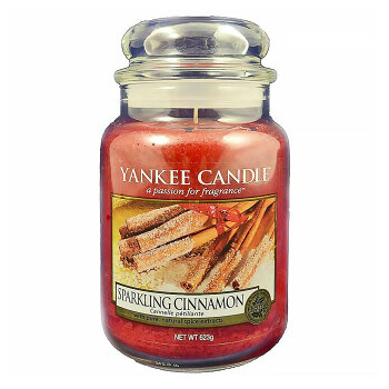 YANKEE CANDLE Sparkling Cinnamon Classic veľká 623 g