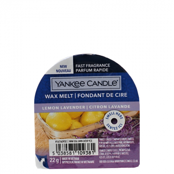 YANKEE CANDLE Vonný vosk Lemon Lavender 22 g