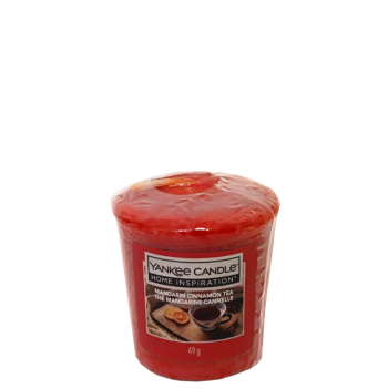 YANKEE CANDLE Votívna sviečka Mandarin Cinnamon Tea 49 g