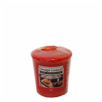 YANKEE CANDLE Votívna sviečka Mandarin Cinnamon Tea 49 g