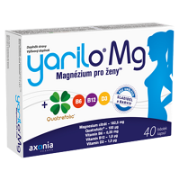 YARILO Mg magnézium pre ženy 40 kapsúl