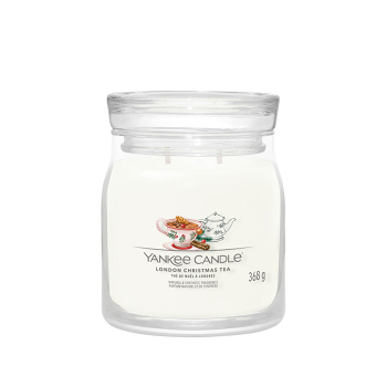 YANKEE CANDLE Signature 2 knôty London Christmas Tea 368 g (Vonné sviečky) - Aromatické