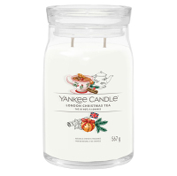 YANKEE CANDLE Signature 2 knôty London Christmas Tea sklo 567 g