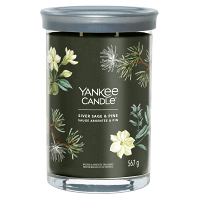 YANKEE CANDLE Signature Tumbler veľký Silver Sage & Pine 567 g