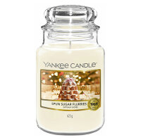 YANKEE CANDLE Classic Vonná sviečka veľká Spun Sugar Flurries 623 g
