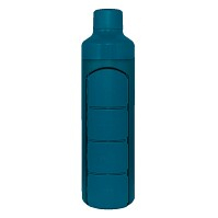 YOS Fľaša s integrovaným dávkovačom denná modrá