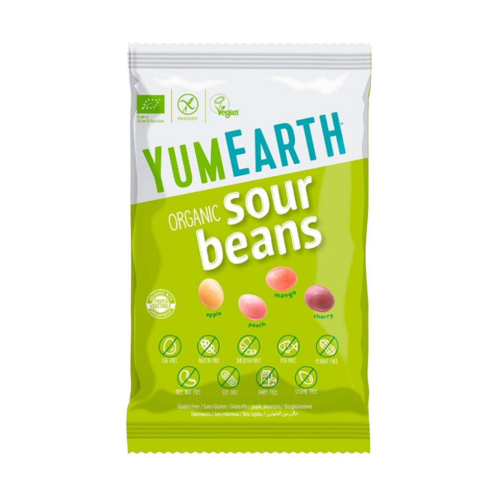 E-shop YUMEARTH Bio kyslé želé cukríky mix príchutí 50 g