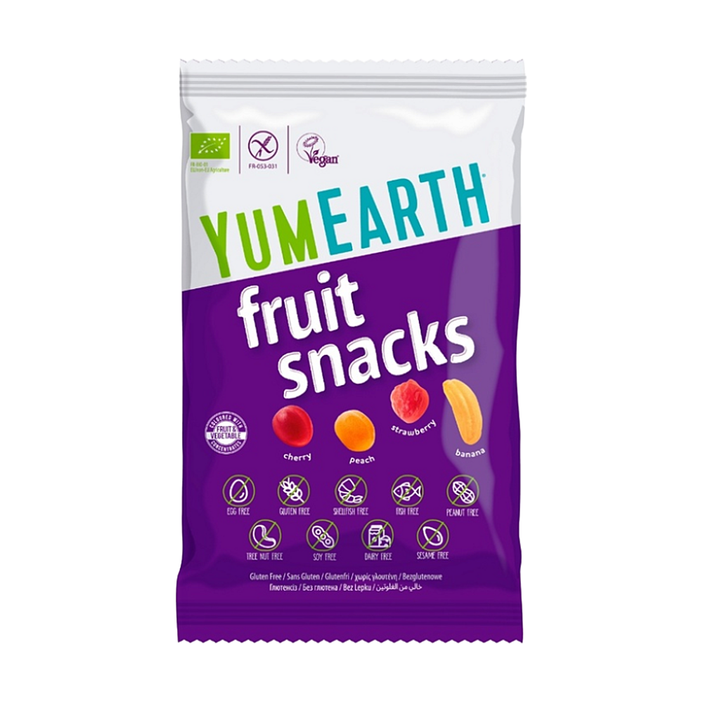 E-shop YUMEARTH Bio ovocné želé cukríky mix príchutí 50 g