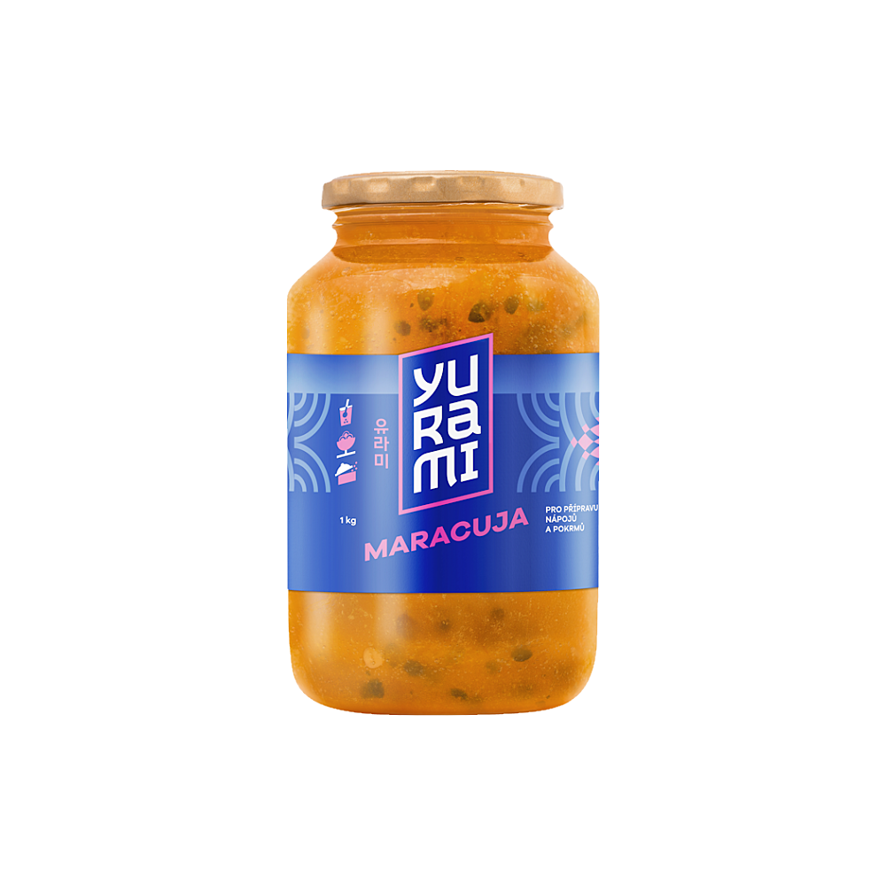 Yuzu Yurami Maracuja konzervované plody marakuje 1000 g