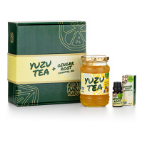 YUZU Zdravý Yuzu Tea 500 g + YUZU 100% Ginger root essential oil 10 ml